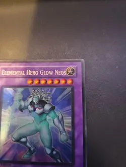 Yugioh - Elemental Hero Glow Neos STON-EN036 1st Edition Ultra Rare NM - Image 5