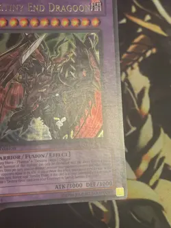 Yugioh: Destiny End Dragon - LODT-EN042 - Ultra Rare - 1st Edition - LP - Image 3