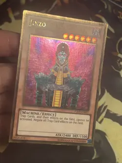 Yugioh: Jinzo - PGLD-EN051 - Gold Rare - Unlimited - LP - Image 3