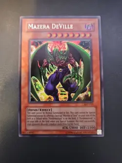 Mazera DeVille - AST-111 Secret Rare YuGiOh TCG Card - Image 1