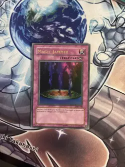 (63) Yugioh Magic Jammer MRD-128 Ultra Rare Unlimited LP - Image 1