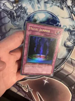 (63) Yugioh Magic Jammer MRD-128 Ultra Rare Unlimited LP - Image 3