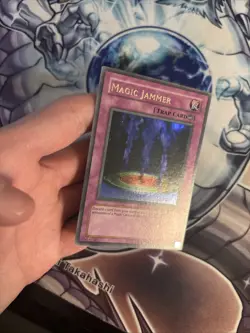 (63) Yugioh Magic Jammer MRD-128 Ultra Rare Unlimited LP - Image 5
