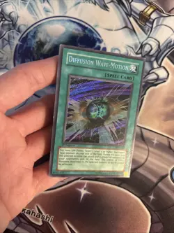 (49) Yugioh! TCG Diffusion Wave Motion MFC-107 Secret Rare 1st Edition MP/HP - Image 3