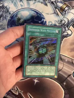 (49) Yugioh! TCG Diffusion Wave Motion MFC-107 Secret Rare 1st Edition MP/HP - Image 5