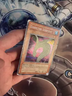 (49) Yugioh Sinister Serpent SDD-002 Parallel Secret Rare HP - Image 5