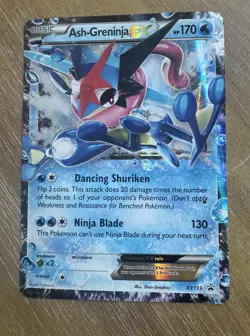 Ash-Greninja EX - (XY Black Star Promos) XY133 JUMBO Card Pokemon TCG LP - Image 1