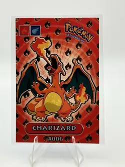 Charizard #006 Card - Gold Holo - 2025 Electric Corporation - Pokemon - Image 1