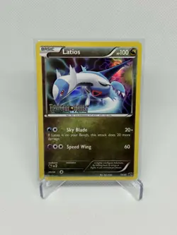Latios 10/20 Dragon Vault Holo Rare Stamped Pokemon Card MP - Image 1