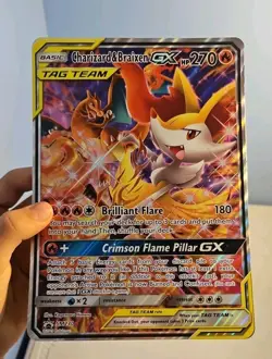 Charizard & Braixen GX - (SM Black Star Promo) SM230 Jumbo Cards Holo - Image 1