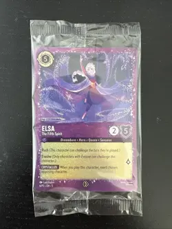 Elsa - The Fifth Spirit 6 Disney Lorcana Promo Cards Holo Sealed - Image 1
