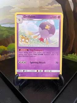 Drifblim 81/236 - Unified Minds - Rare - Pokemon Card - LP - Image 1