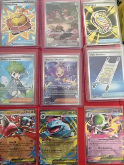 Pokemon Card Lot 117 Cards With Charizard Zipping Binder. Mixed Card Lot - Image 3