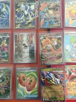 Pokemon Card Lot 117 Cards With Charizard Zipping Binder. Mixed Card Lot - Image 4