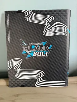 Pokemon TCG Card BLACK BOLT Binder - BINDER ONLY - Empty Holds 360 Cards - NEW - Image 2