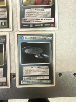 Star Trek CCG 44 Premier Unlimited Alpha 1994 Rare Cards (LP/MP) - Image 3