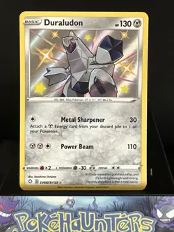 Pokemon Card Duraludon SV092/SV122 Shining Fates Shiny Vault Holo Rare NM - Image 1
