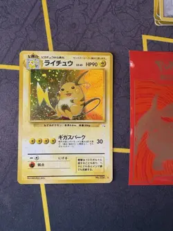 Pokemon Card Raichu No #026 Japanese Holo Rare Fossil Set 174💎NM💎 - Image 1