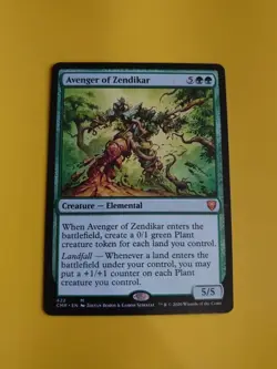 Avenger of Zendikar. CMR Mythic Elemental MTG Card. - Image 2