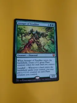 Avenger of Zendikar. CMR Mythic Elemental MTG Card. - Image 3