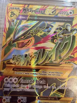 ACE (PSA/BGS) 10 M Rayquaza EX Full Art 98/98 Ancient Origins Pokemon Card - Image 5