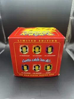Pokemon 23K Gold-Plated Trading Cards with Certificates of Authenticity 1999 - Image 3