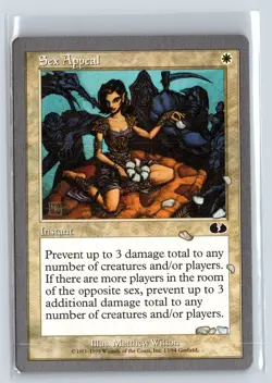 SEX APPEAL - MTG Magic the Gathering Card - Unglued - Common - Image 1