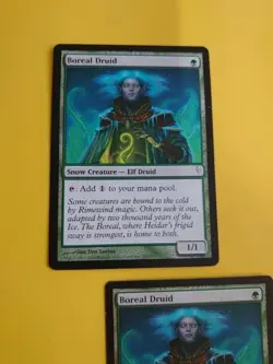 Boreal Druid x2 Eld Snow druid Coldsnap. Rare. Magic the Gathering 2 Card. - Image 4