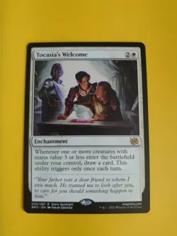 Tocasia's Welcome. BRO rare enchantment Magic the Gathering Card. - Image 2