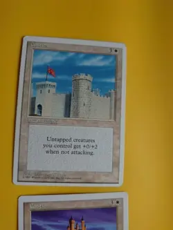 Castle x2 4th and 5th Edition Enchantment MTG Card. old vintage 2 cards - Image 5