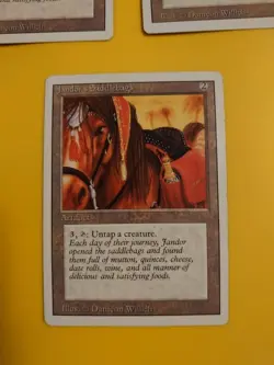 Magic the Gathering Card. Jandor Saddlebags Revised. Old Vintage as pics - Image 1