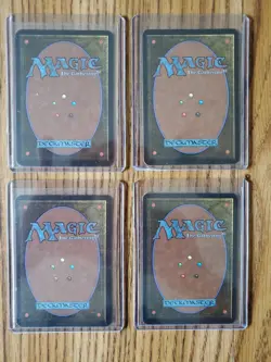MAGIC THE GATHERING Lot of Four (4) ALPHA cards Very Nice Condition - Image 2