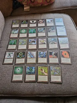 MTG Ice Age Assorted Cards 28 Artifact Cards - Image 1