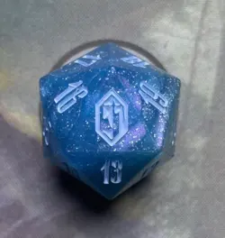 Final Fantasy Magic the Gathering Dice Crystal Shinra - Image 1