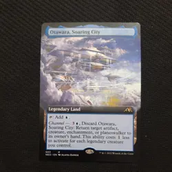 MTG Otawara, Soaring City Extended Art - Kamigawa: Neon Dynasty Magic - Image 1