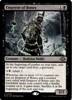MTG Emperor of Bones (90) | NM | Modern Horizons 3 {MH3} - Image 1