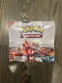 Pokemon TCG Battle Styles Booster Box 36 Packs , Factory Sealed - Image 1