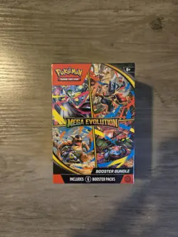 🔥Pokemon TCG Mega Evolution Booster Bundle Sealed - 6 Booster Packs🔥 - Image 1