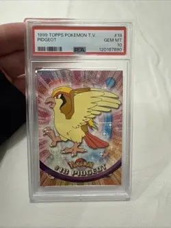1999 Topps Pokemon T.V. #18 Pidgeot Series 1 - Image 1
