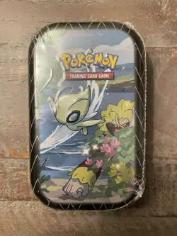 Pokemon TCG: Shining Fates Mini Tin Celebi Brand New Factory Sealed Collectible - Image 1