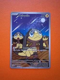 Helioptile - 143/132 Illustration Rare Pokemon Mega Evolution - NM TCG - Image 1