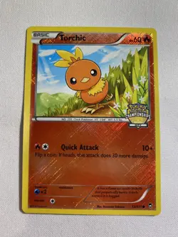 Torchic - City Championship Furious Fists 12/111 Pokemon TCG - LP - Image 1