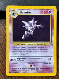 Pokemon TCG Lot of 3 Fossil Holo Haunter #6 Lapras #10 Magneton #11 Ungraded - Image 3
