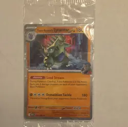 Sealed Pokemon Center Exclusive Promo Team Rocket’s Tyranitar 96/182 - Image 1