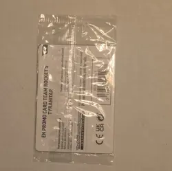 Sealed Pokemon Center Exclusive Promo Team Rocket’s Tyranitar 96/182 - Image 2