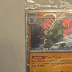 Sealed Pokemon Center Exclusive Promo Team Rocket’s Tyranitar 96/182 - Image 3