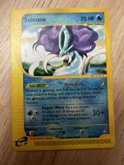 Pokemon Suicune 37/147 Aquapolis Non Holo Rare LP+ - Image 1