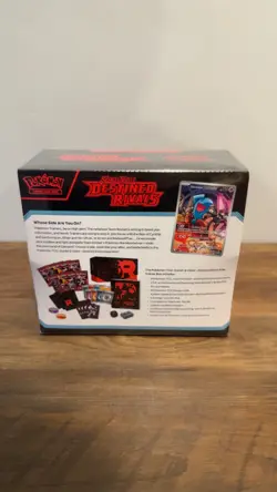 Pokemon TCG Destined Rivals ETB Elite Trainer Box NEW Sealed - Image 2