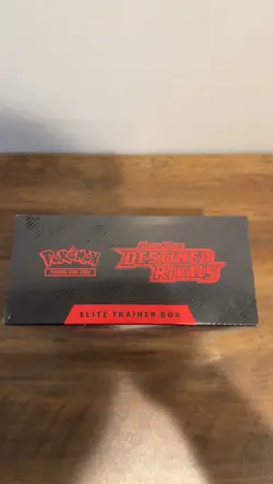 Pokemon TCG Destined Rivals ETB Elite Trainer Box NEW Sealed - Image 3
