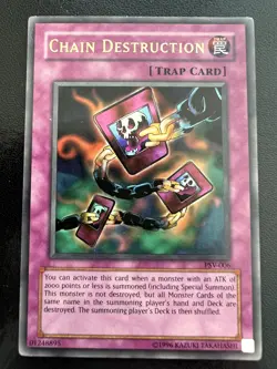 Chain Destruction Ultra Rare Pharaoh's Servant PSV-006 LP - Image 1